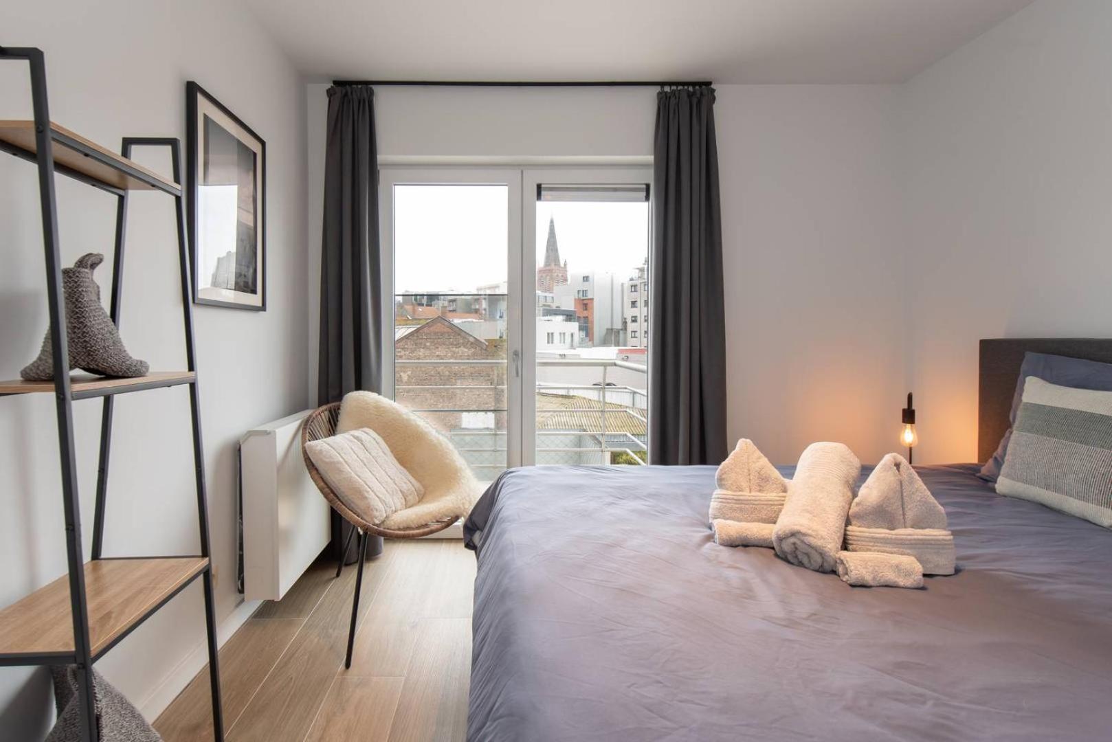 Luxueus, Ruim Appartement Op 350M Van Het Strand Oostende Ngoại thất bức ảnh